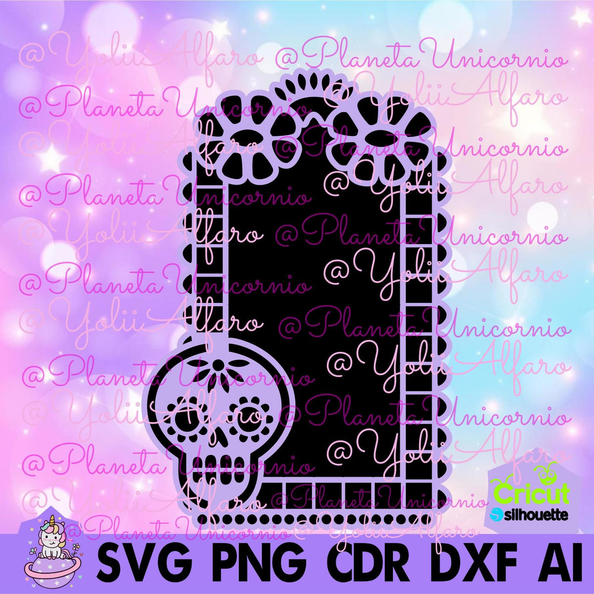 Photo frame for the deceased Mod 2, photo frame, Day of the Dead, deceased, faithful departed