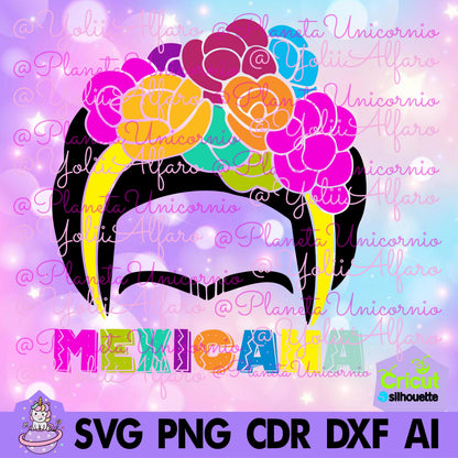 Frida Kahloo, muñequita Frida, muñeca lele, muñeca de trapo, muñequita, muñeca oaxaqueña, muñequita de trapo, Otomí. Incluye tipografía.