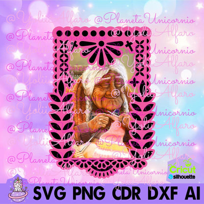 Deceased photo frame Model 1, photo frame, Day of the Dead, deceased, faithful departed, niche