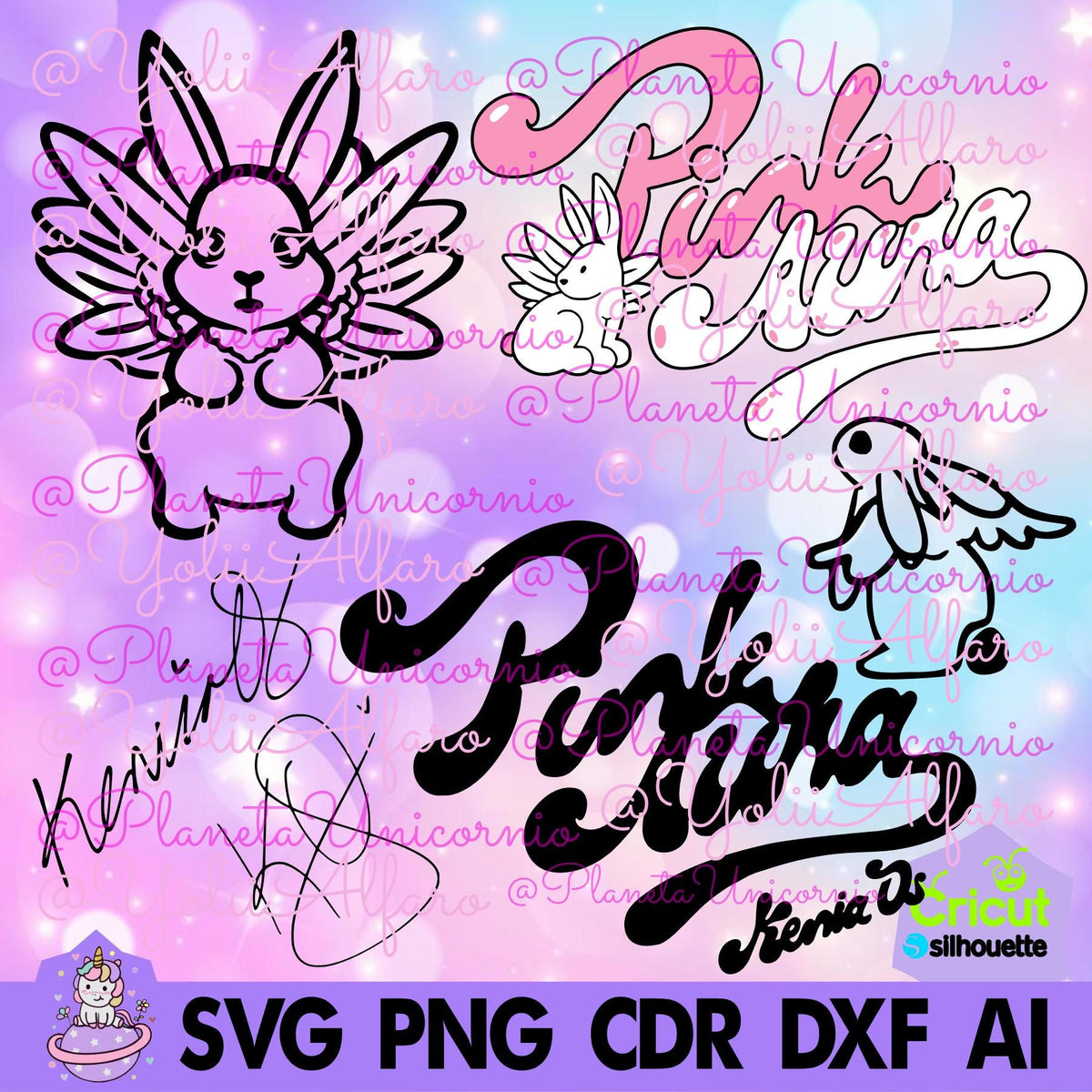 Pink aura, Kenia Os, Kenini, KO, KeniaOs