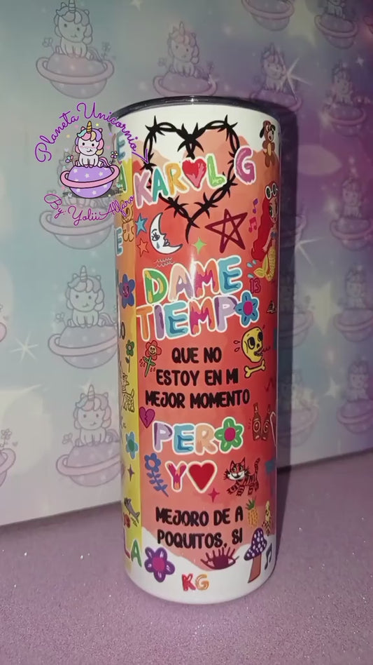 Vaso térmico skinny 20 Oz. Sublimado